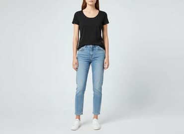 koszulka metallica damska h m: H&M, T-shirt damski, rozmiar M — 1