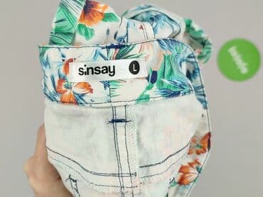 klapki z wlasnym napisem: Sinsay, Szorty damskie, L — 4