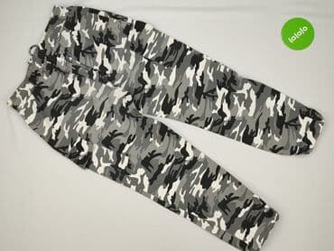 spodnie jogger damskie z łańcuszkiem: Amisu, Spodnie dresowe damskie, M — 3