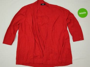 piękne czerwone sukienki na wesele: Wallis, Kardigan damski, rozmiar M — 2