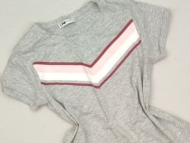 zara koszulka z prązkowanej dzianiny: FB Sister, T-shirt damski, S — 1