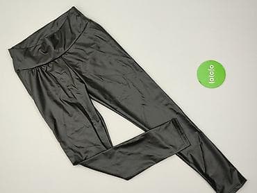 buty na platformie: Legginsy Ze skóry ekologicznej damskie, rozmiar M — 2