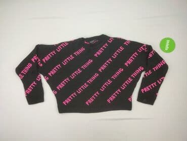 czarny sweter: PrettyLittleThing, Sweter damski, rozmiar L — 2