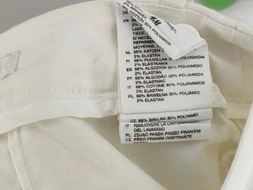 hm spodnie zimowe: H&M, Spodnie materiałowe damskie, rozmiar M — 5