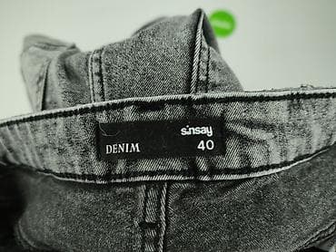 burbery jeans: Sinsay, Jeansy damskie, rozmiar XL — 4