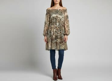 ubrania w krowie łaty: Sukienka damska, rozmiar S — 1