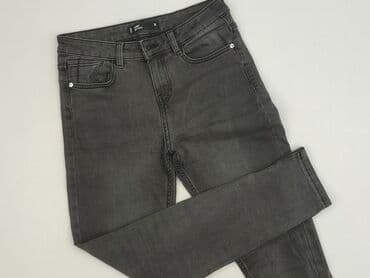 szare jeansy sinsay: Sinsay, Jeansy damskie, rozmiar S — 1