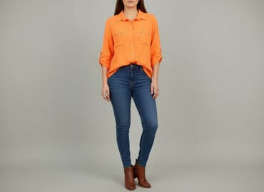 koszula damska z gumką na dole: Women`s shirt, size 3XL — 1