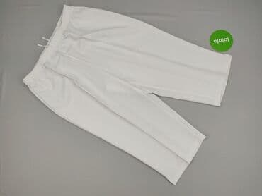 spodnie dresowe z napisami: Spodnie materiałowe damskie, 3XL — 2