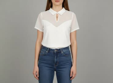 koszula z siatki: Women's blouse, size S — 1