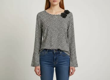 eleganckie bluzki andżela: Bluzka damska, rozmiar M — 7