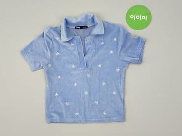 welurowa koszulka: Sinsay, Damska koszulka polo, rozmiar XS — 3