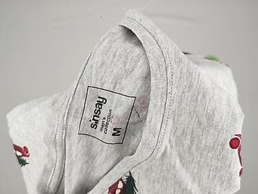 prosty t shirty: Sinsay, T-shirt damski, rozmiar M — 4