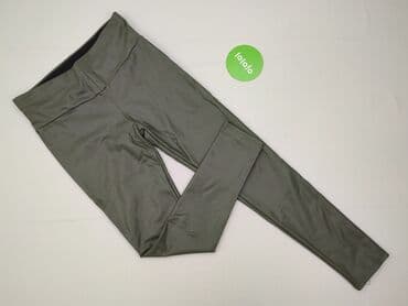 woskowane legginsy z wysokim stanem: Legginsy Ze skóry ekologicznej damskie, rozmiar One size — 2