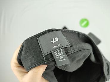jeansy hm: H&M, Spodnie materiałowe damskie, rozmiar M — 4