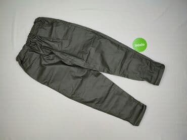damskie joggery khaki: Spodnie materiałowe damskie, rozmiar S — 3