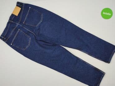 szerokie jeansy cropp: Jeansy damskie, rozmiar M — 3