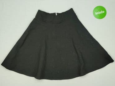 czarne spódniczka rozkloszowane: Spódnica damska, XS — 2