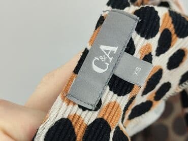 ubrania z kotem: C&A, Bluzka damska, rozmiar XS — 4