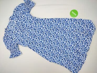 niebieska sukienki midi: Sukienka damska, rozmiar S — 3