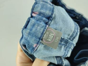 hm czapki niemowlęce: Spodnie jeansowe, Little kids, 8 lat, 128, stan - Bardzo dobry — 4