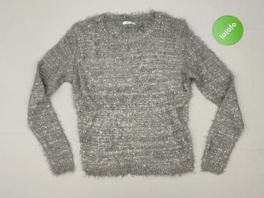 deichmann srebrne buty: Sweter damski, rozmiar S — 2