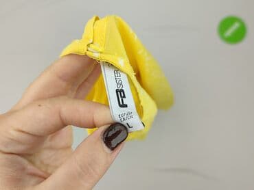 bluzka żółta w czarne paski: FB Sister, Bluzka damska, L — 4