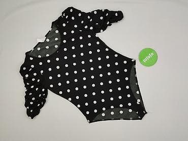 bluzki czarne plus size: Body damskie, rozmiar M — 2