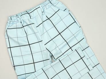 spodnie piżamowe w kratę damskie: Spodnie materiałowe damskie, rozmiar S — 1