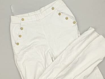 srebrne buty deichmann: Bodyflirt, Spodnie materiałowe damskie, M — 1