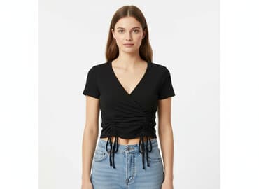 bluzki prazkowane: Top damski, rozmiar S — 5