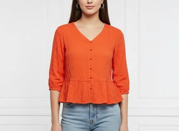 bluzki do plisowanej spódnicy: Bluzka damska, rozmiar S — 5