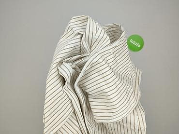 white jeans: Stradivarius, Spodnie materiałowe damskie, rozmiar M — 4