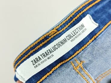 zara krótkie spodenki jeansowe: Zara, Jeansy damskie, rozmiar S — 4