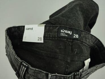 spodnie typu carrot co to: Jeansy dla mężczyzn, rozmiar S — 4