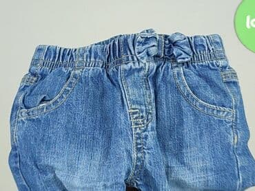 джинсова куртка: Denim pants, 3-6 months, condition - Good — 6