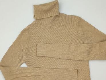 bluzki basic prążek: Gina Tricot, Golf damski, rozmiar M — 1