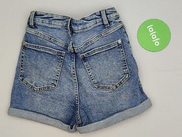 szorty jeansowe rozkloszowane sinsay: Szorty damskie, rozmiar XS — 3
