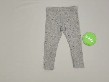 rajstopy czarne z wzorem: Leggings for kids, Lupilu, 1.5-2 years, 92, condition - Good — 2