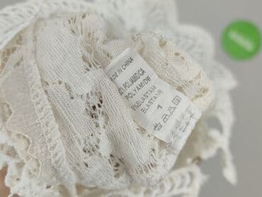 bluzka z aplikacją h: Top damski, S — 5