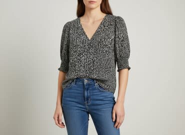 bluza z jamnikiem: Bluzka damska, rozmiar S — 1