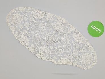 obrusy używane: Serwetka 62 x 30, kolor - Biały, stan - Idealny — 3