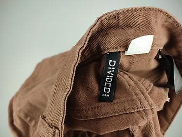 top lniany hm: H&M Divided, Spodnie materiałowe damskie, rozmiar 2XS — 4