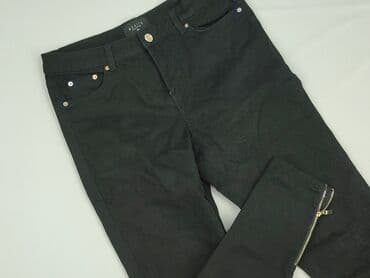 spodnie hello kitty piżama czarne: Mohito, Material trousers for women, size M (EU 38) — 1