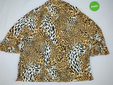 bluzki retro: Women's blouse, 4XL — 3