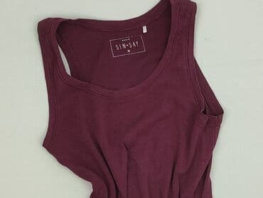 sinsay bluzki z krótkim rękawem: Sinsay, Top damski, rozmiar M — 1