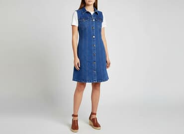 sukienki dżinsowe wrangler: Denim Co, Sukienka damska, rozmiar S — 1