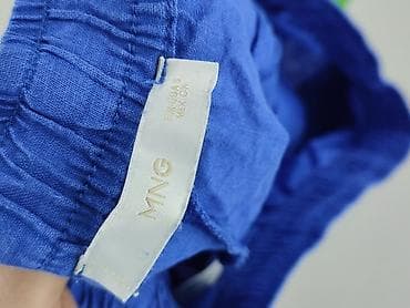 brązowe cargo: MNG, Spodnie materiałowe damskie, rozmiar S — 4