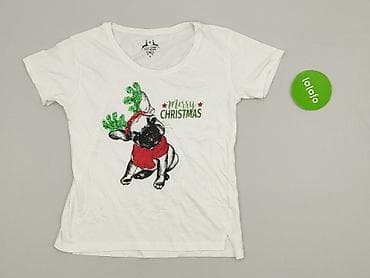 bluza z mopsem: T-shirt damski, rozmiar M — 2