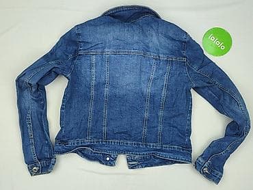 grey denim jeans: Orsay, Kurtka jeansowa damska, rozmiar M — 3